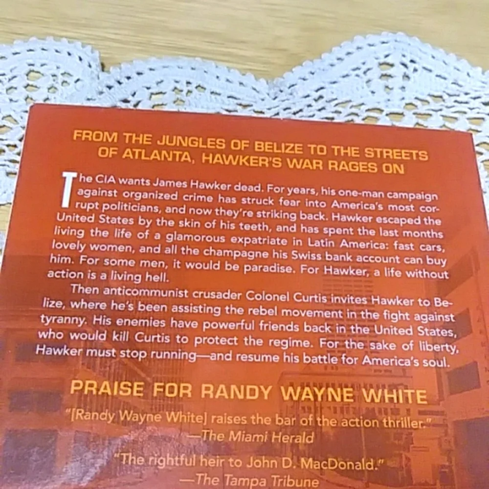Book Sale! 3 for $10! Action Thriller - Hawker, Atlanta Extreme